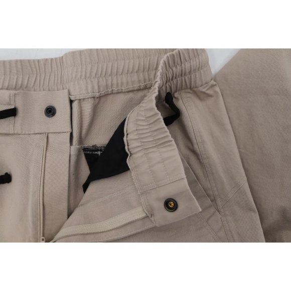 Pashko rejuvenate khaki womens medium pants elastic drawstring pants pockets - Picture 9 of 11